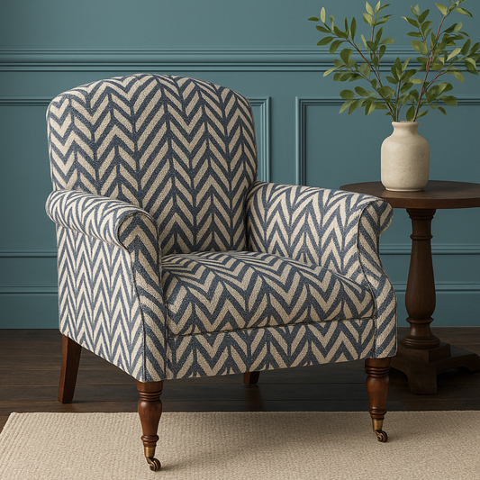 Alison Velvet Arm Chair