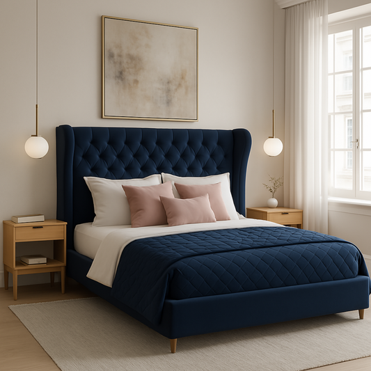 Sabrina Velvet Bed