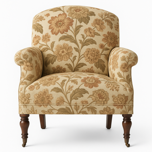 Luxury Emerald Chic Tufted Sofa Lounge Chair with Cushion