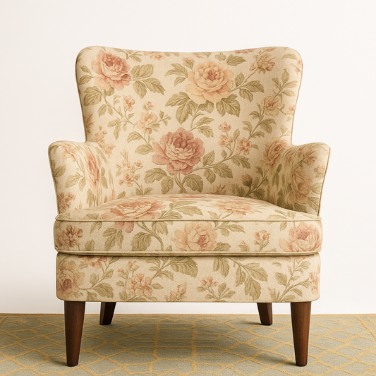 Lisa Regal Velvet Armchair