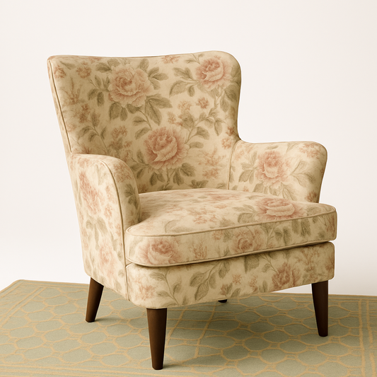 Lisa Regal Velvet Armchair