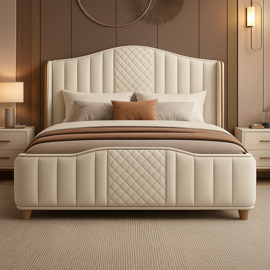 Copenhagen Cloud Bed in Boucle