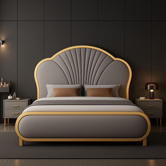 Copenhagen Cloud Bed in Boucle