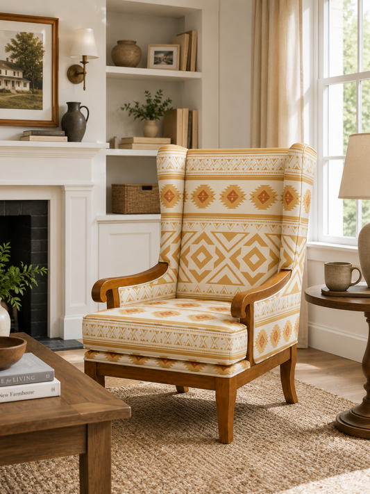 Aria Premium Wingback Lounge Chair