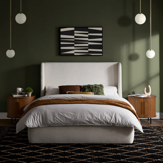 Dalton High Back Upholstered Bed