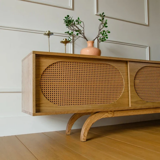 Elegant Mid-Century Modern Media Unit