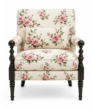 Davey Teak Wood Accent chairs in Multicolour