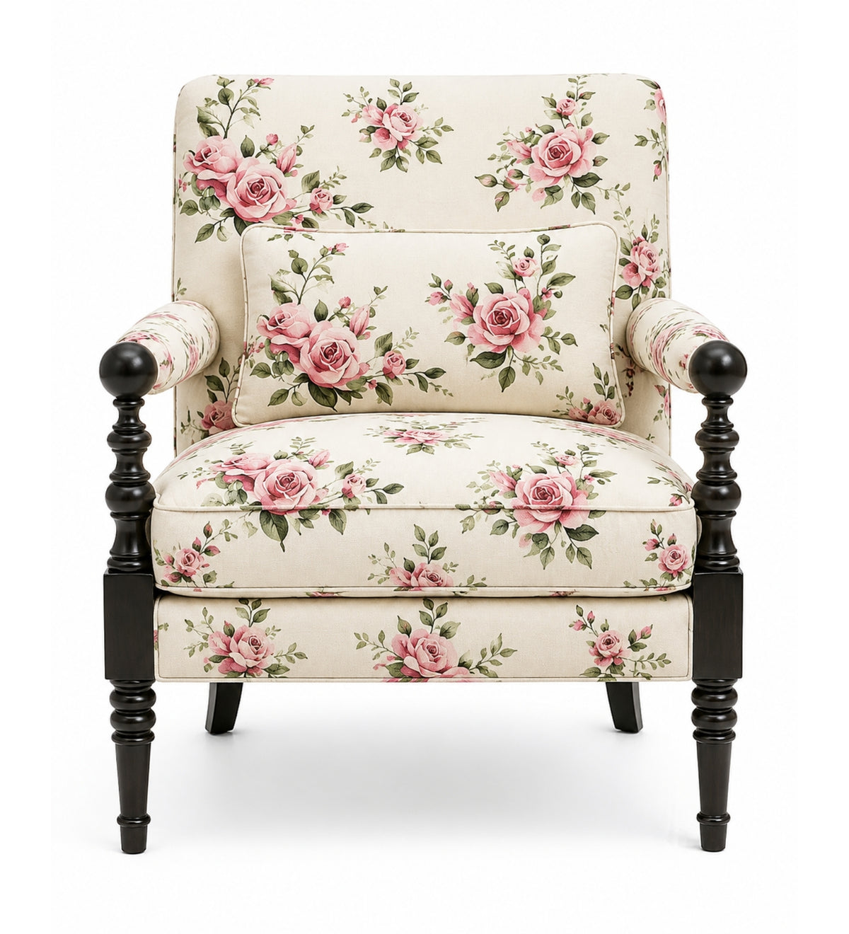 Davey Teak Wood Accent chairs in Multicolour