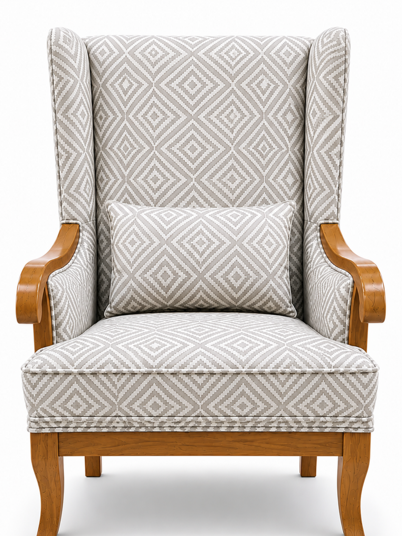 Aurela Premium Wingback Lounge Chair