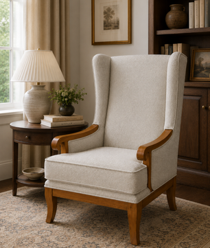 Emperia Premium Wingback Lounge Chair