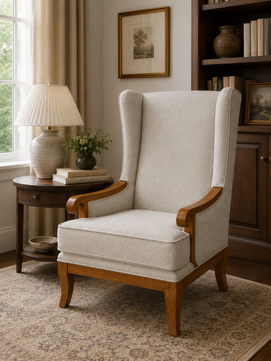 Emperia Premium Wingback Lounge Chair