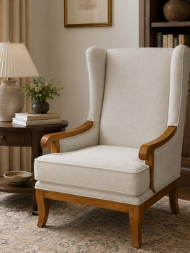 Emperia Premium Wingback Lounge Chair