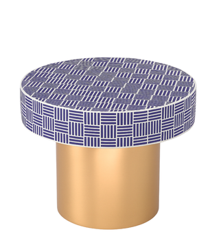 Inlay Round Side Table