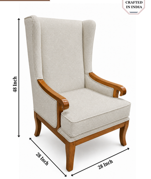 Emperia Premium Wingback Lounge Chair