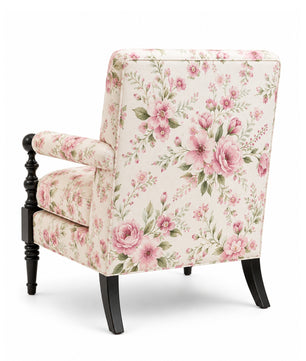 Elizabeth Teak Wood Accent chairs in Multicolour
