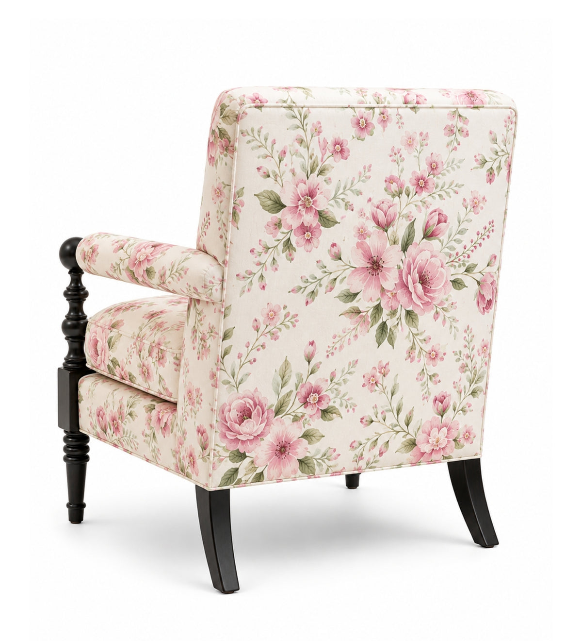 Elizabeth Teak Wood Accent chairs in Multicolour