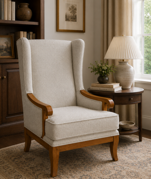 Emperia Premium Wingback Lounge Chair