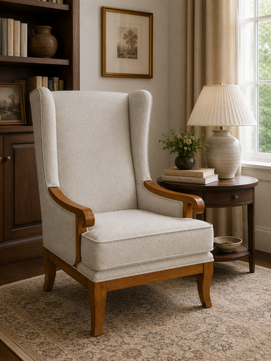Emperia Premium Wingback Lounge Chair