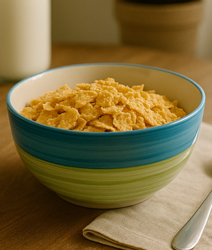 Sunset Stripe Ceramic Bowl