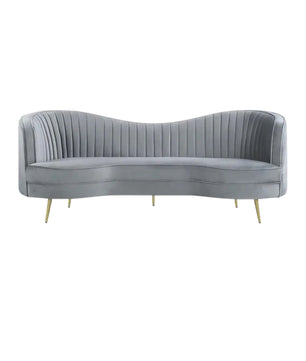 Vermont Upholstered Curved Sofa