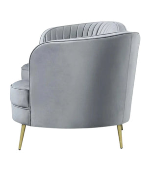 Vermont Upholstered Curved Sofa
