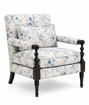 Jaqueze Teak Wood Accent chairs in Multicolour