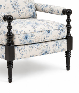 Jaqueze Teak Wood Accent chairs in Multicolour