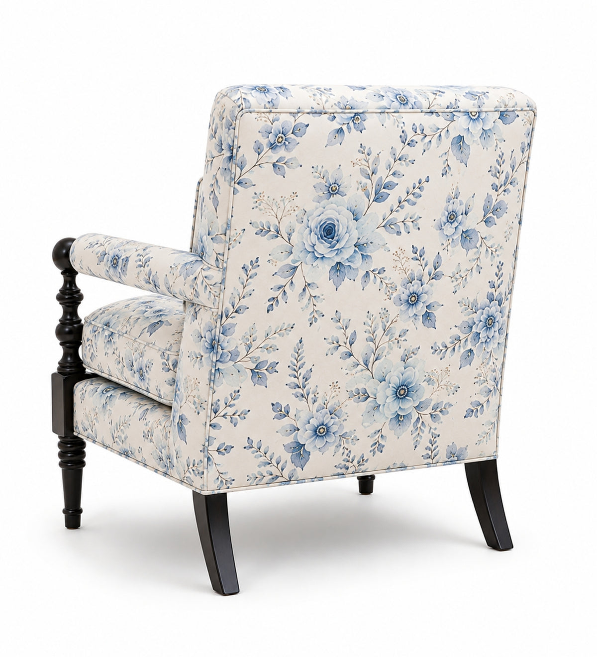 Jaqueze Teak Wood Accent chairs in Multicolour