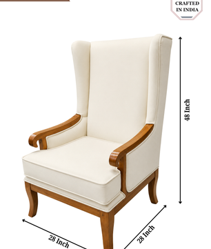 Aurora Premium Wingback Lounge Chair