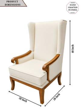 Aurora Premium Wingback Lounge Chair