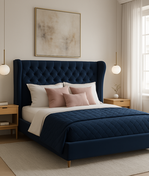 Sabrina Velvet Bed