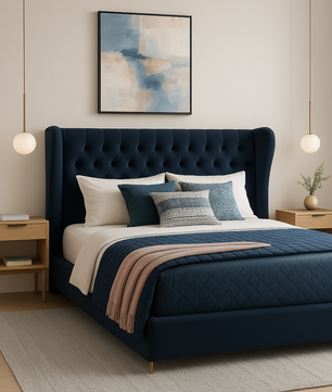 Sabrina Velvet Bed