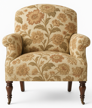 Luxury Emerald Chic Tufted Sofa Lounge Chair with Cushion