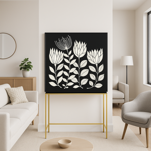 Inlay Storage Cabinet - Tulip