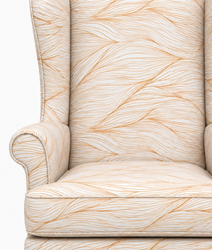 Zora Wing Chair – Premium Teak Wood