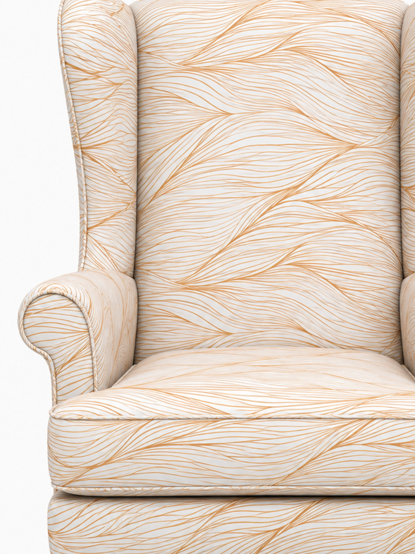 Zora Wing Chair – Premium Teak Wood