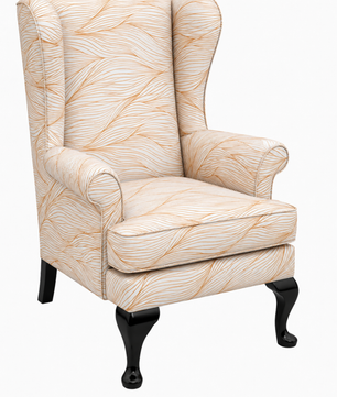 Zora Wing Chair – Premium Teak Wood