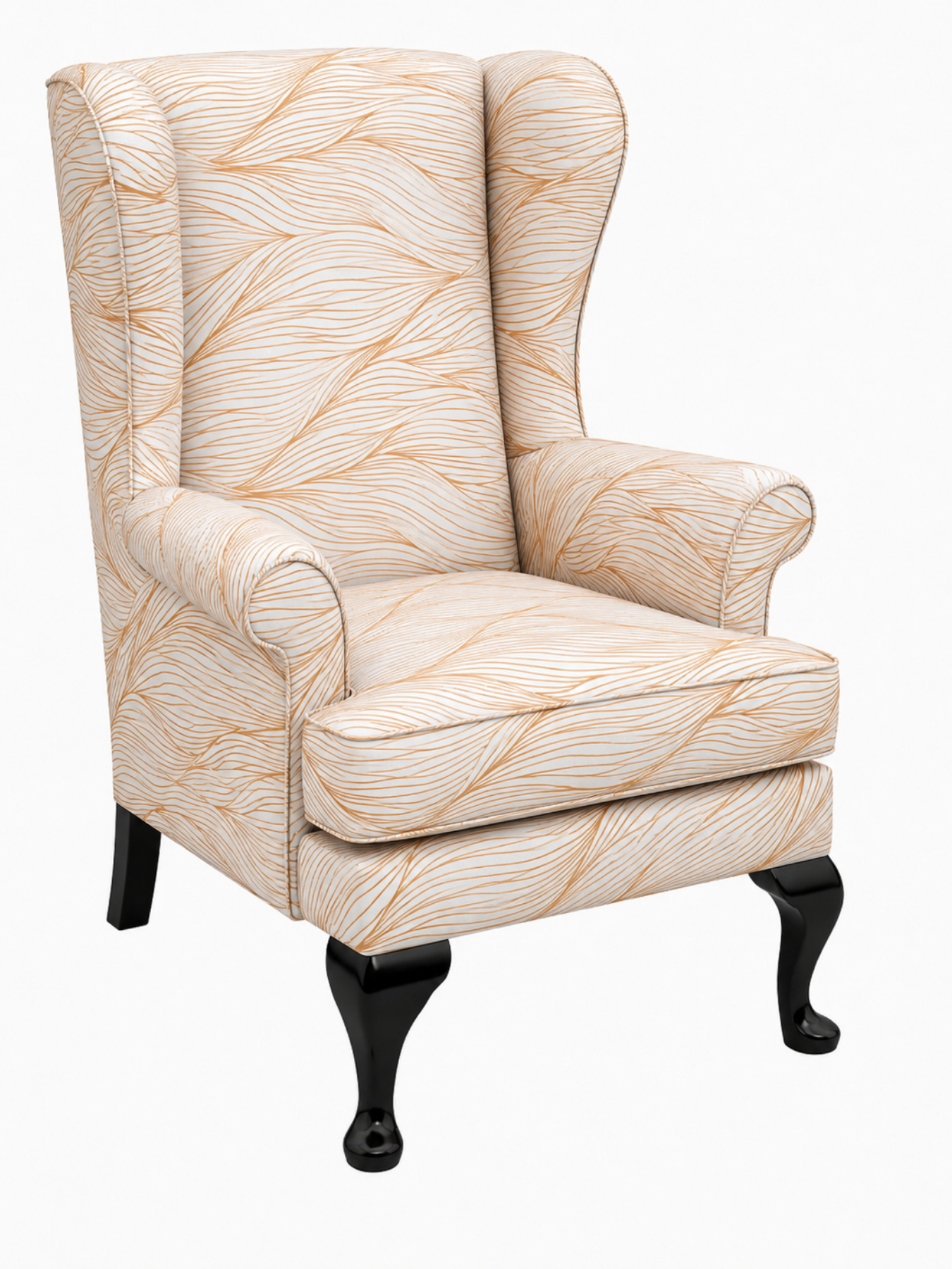 Zora Wing Chair – Premium Teak Wood