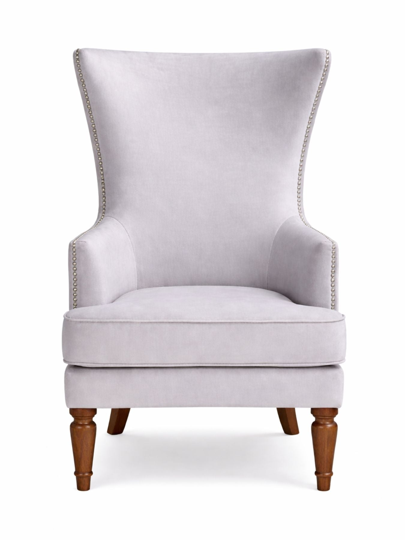 Elysian Velvet Wingback Accent Chair