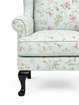 Solivia Wing Chair – Premium Teak Wood