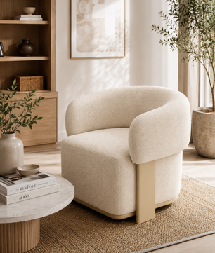 Luna Curve Accent Chair
