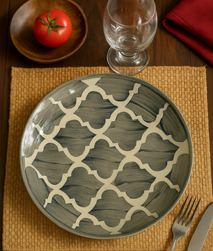 Elegant Ceramic Serving Plate