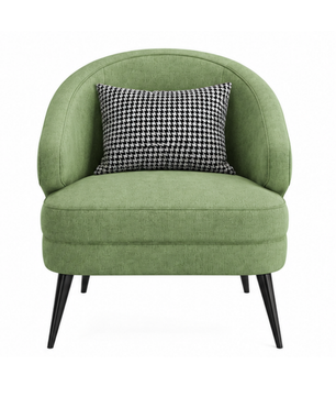 Alison Curve Accent Chair