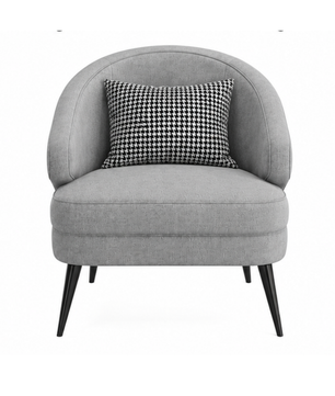 Alison Curve Accent Chair