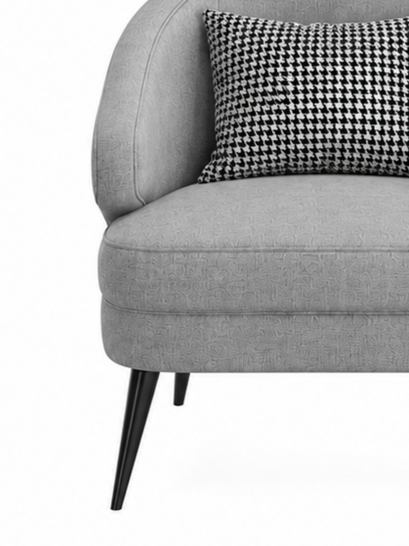 Alison Curve Accent Chair