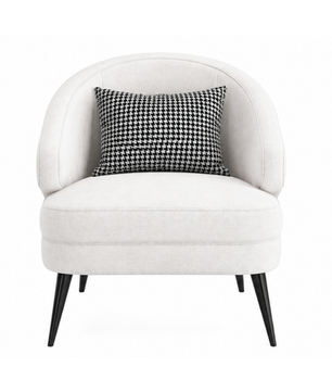 Alison Curve Accent Chair