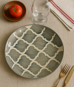 Elegant Ceramic Serving Plate