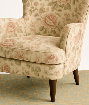 Lisa Regal Velvet Armchair