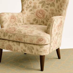 Lisa Regal Velvet Armchair