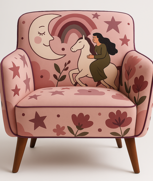 Velvet Lounge Chair